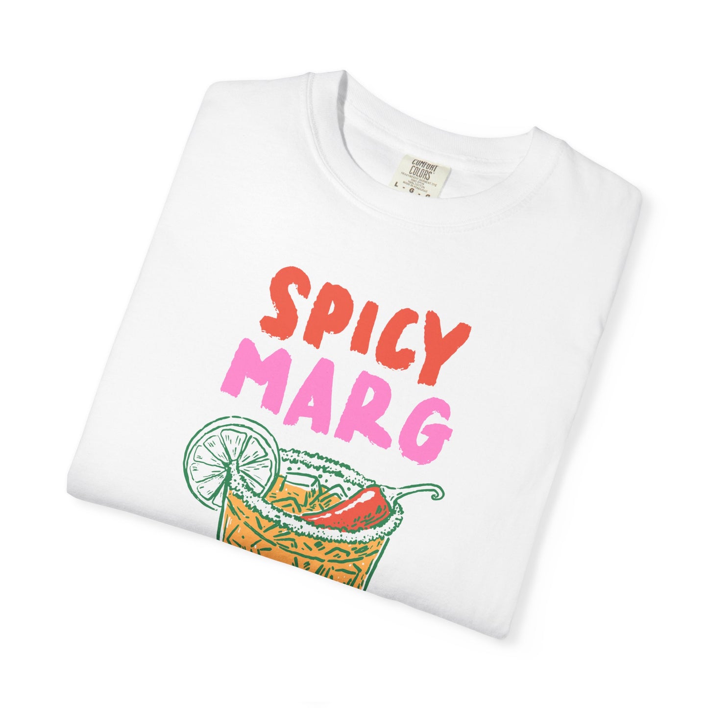 Spicy Marg Unisex T-Shirt, Perfect for Summer Parties, Tequila Lovers, Gift for Friends, Casual Wear, Fun Beach Outfit
