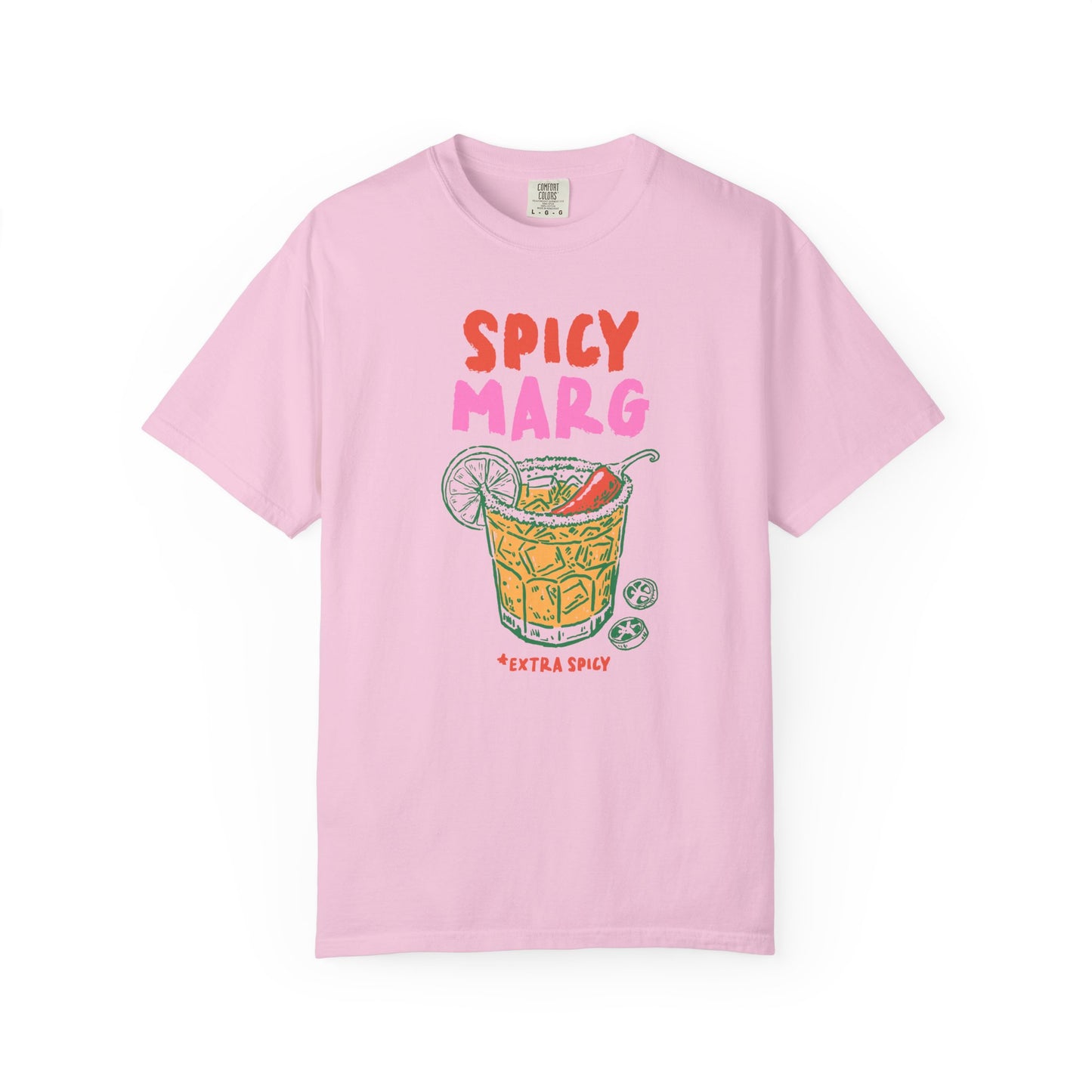 Spicy Marg Unisex T-Shirt, Perfect for Summer Parties, Tequila Lovers, Gift for Friends, Casual Wear, Fun Beach Outfit