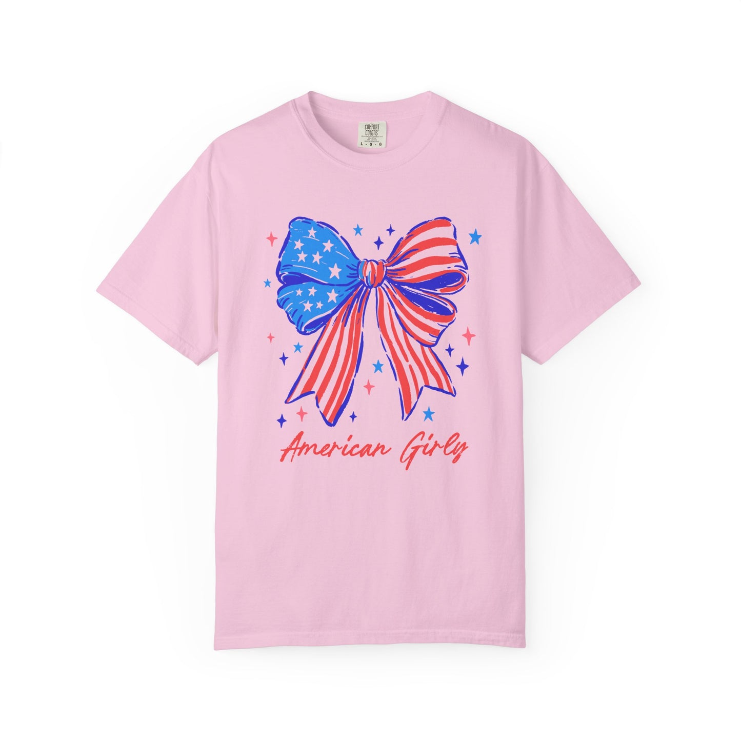 American Girl Inspired Unisex T-Shirt, Patriotic Apparel, 4th of July Party Wear, Summer Independence Day Tee, Gift for Her