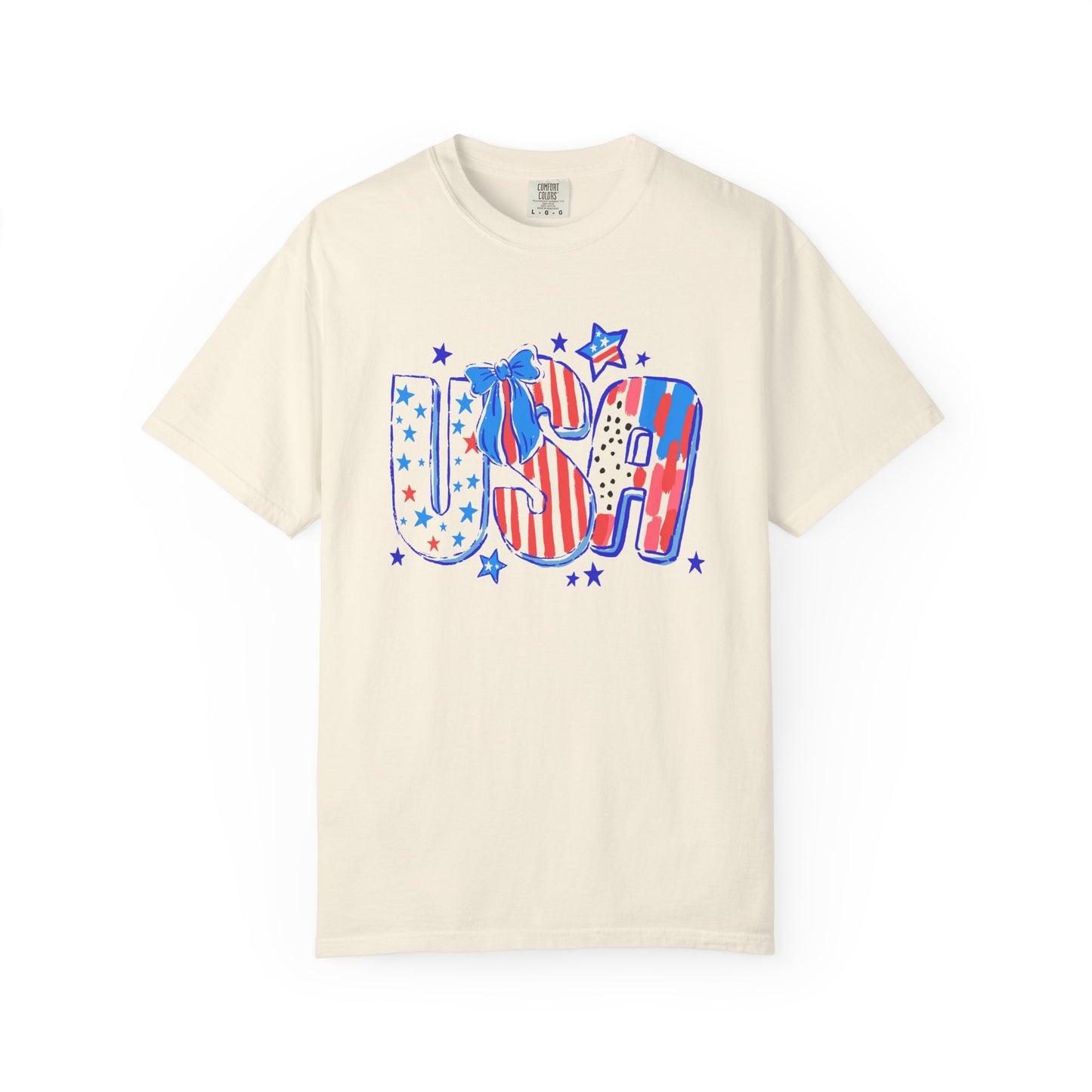 Patriotic USA T-Shirt for Celebrations, Unisex Casual Wear, 4th of July, Barbecues, Festivals, Gifts