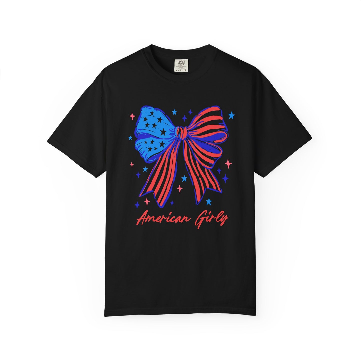 American Girl Inspired Unisex T-Shirt, Patriotic Apparel, 4th of July Party Wear, Summer Independence Day Tee, Gift for Her