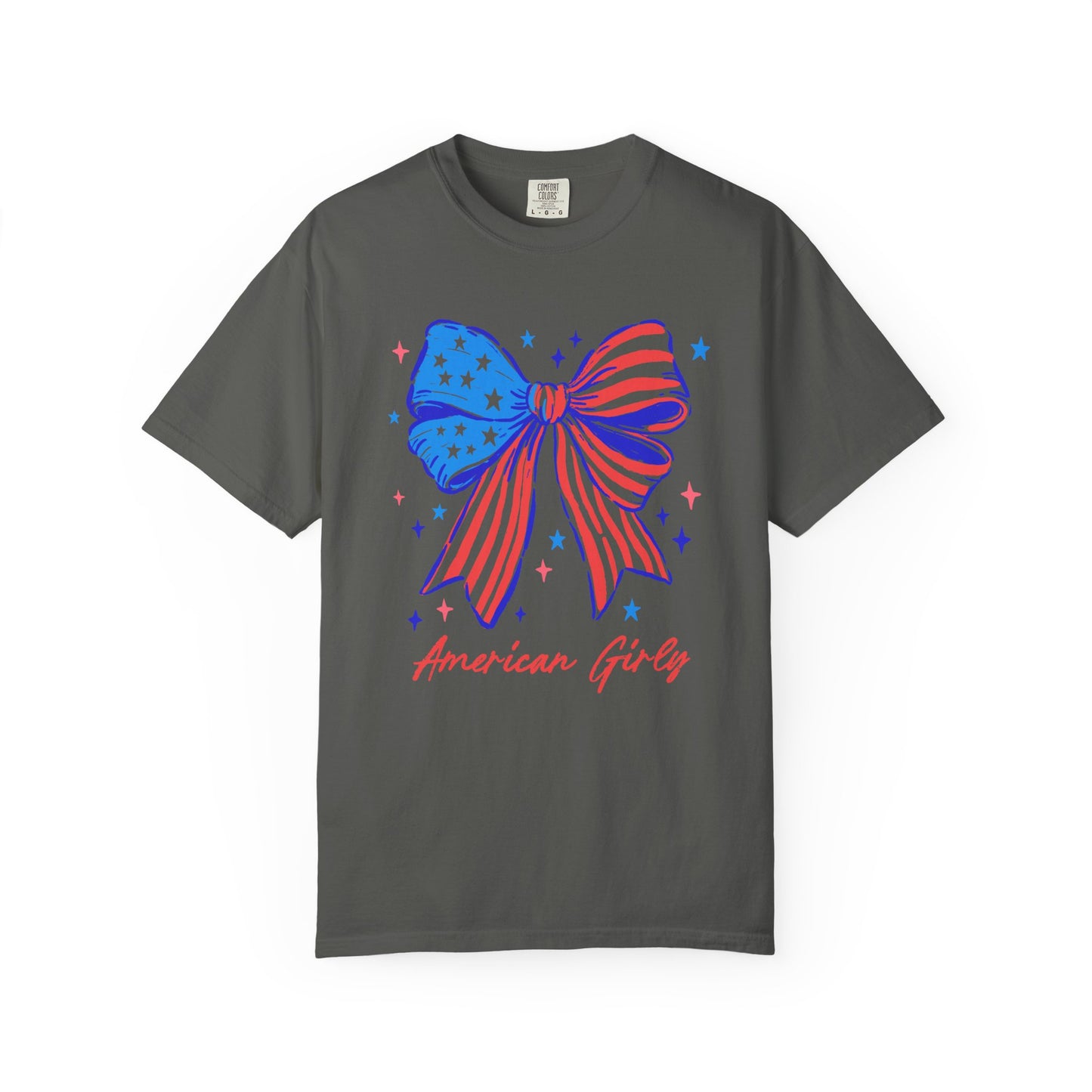 American Girl Inspired Unisex T-Shirt, Patriotic Apparel, 4th of July Party Wear, Summer Independence Day Tee, Gift for Her