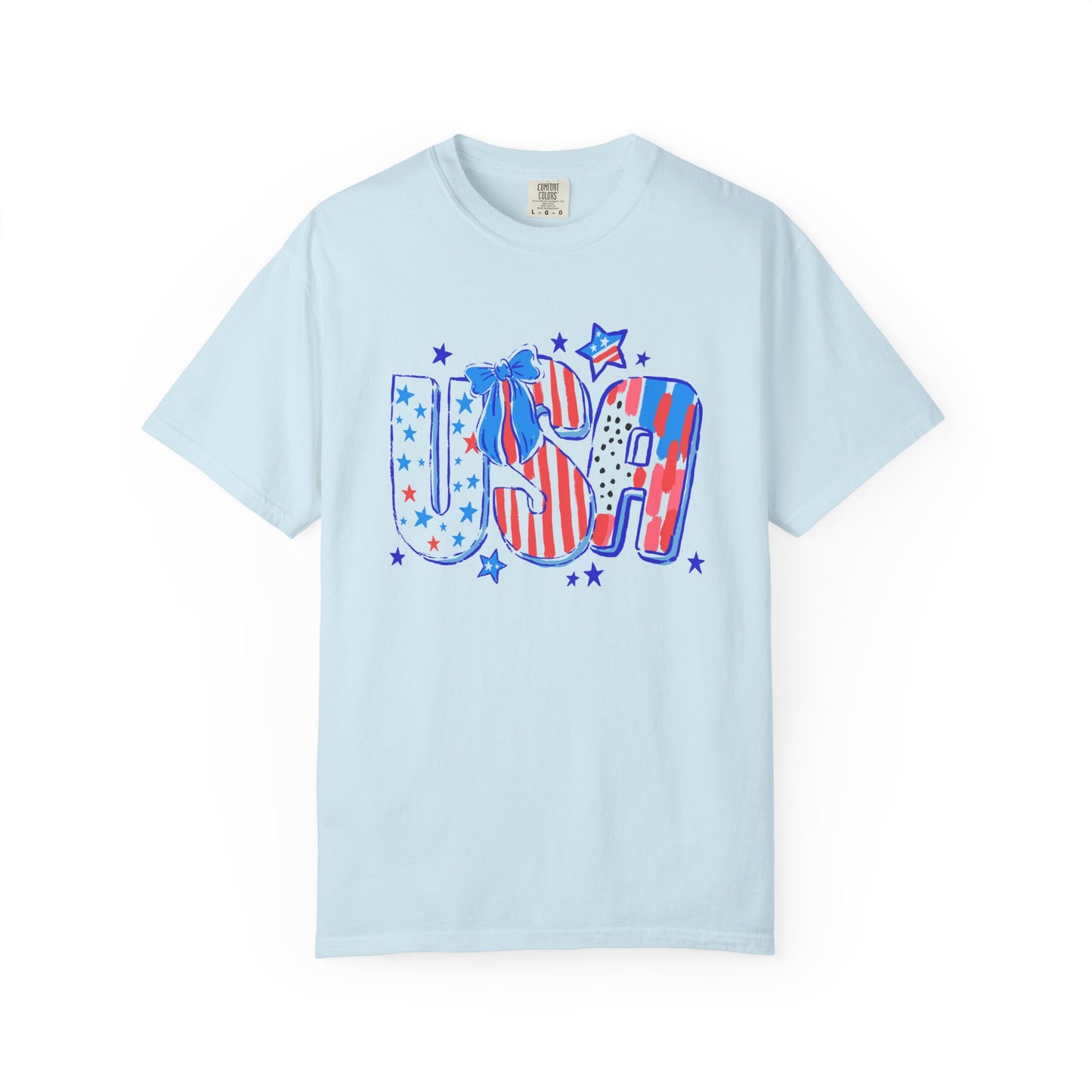 Patriotic USA T-Shirt for Celebrations, Unisex Casual Wear, 4th of July, Barbecues, Festivals, Gifts