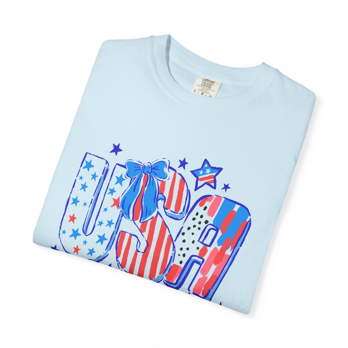 Patriotic USA T-Shirt for Celebrations, Unisex Casual Wear, 4th of July, Barbecues, Festivals, Gifts