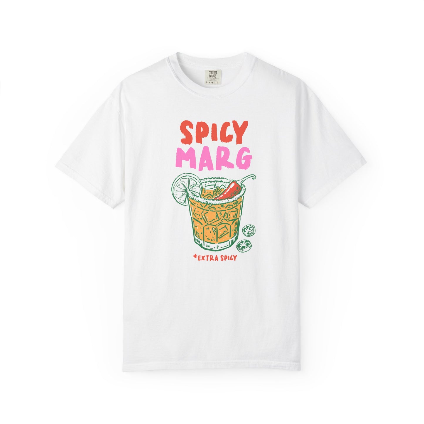Spicy Marg Unisex T-Shirt, Perfect for Summer Parties, Tequila Lovers, Gift for Friends, Casual Wear, Fun Beach Outfit