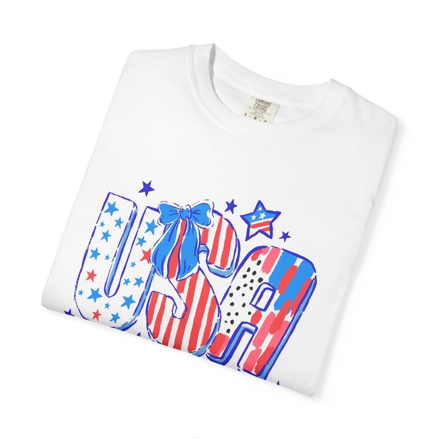 Patriotic USA T-Shirt for Celebrations, Unisex Casual Wear, 4th of July, Barbecues, Festivals, Gifts