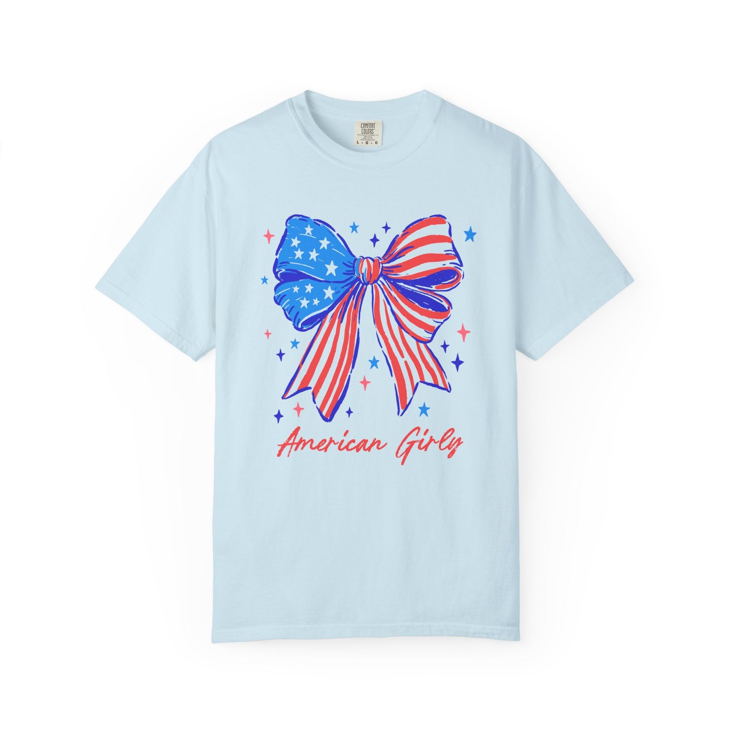 American Girl Inspired Unisex T-Shirt, Patriotic Apparel, 4th of July Party Wear, Summer Independence Day Tee, Gift for Her