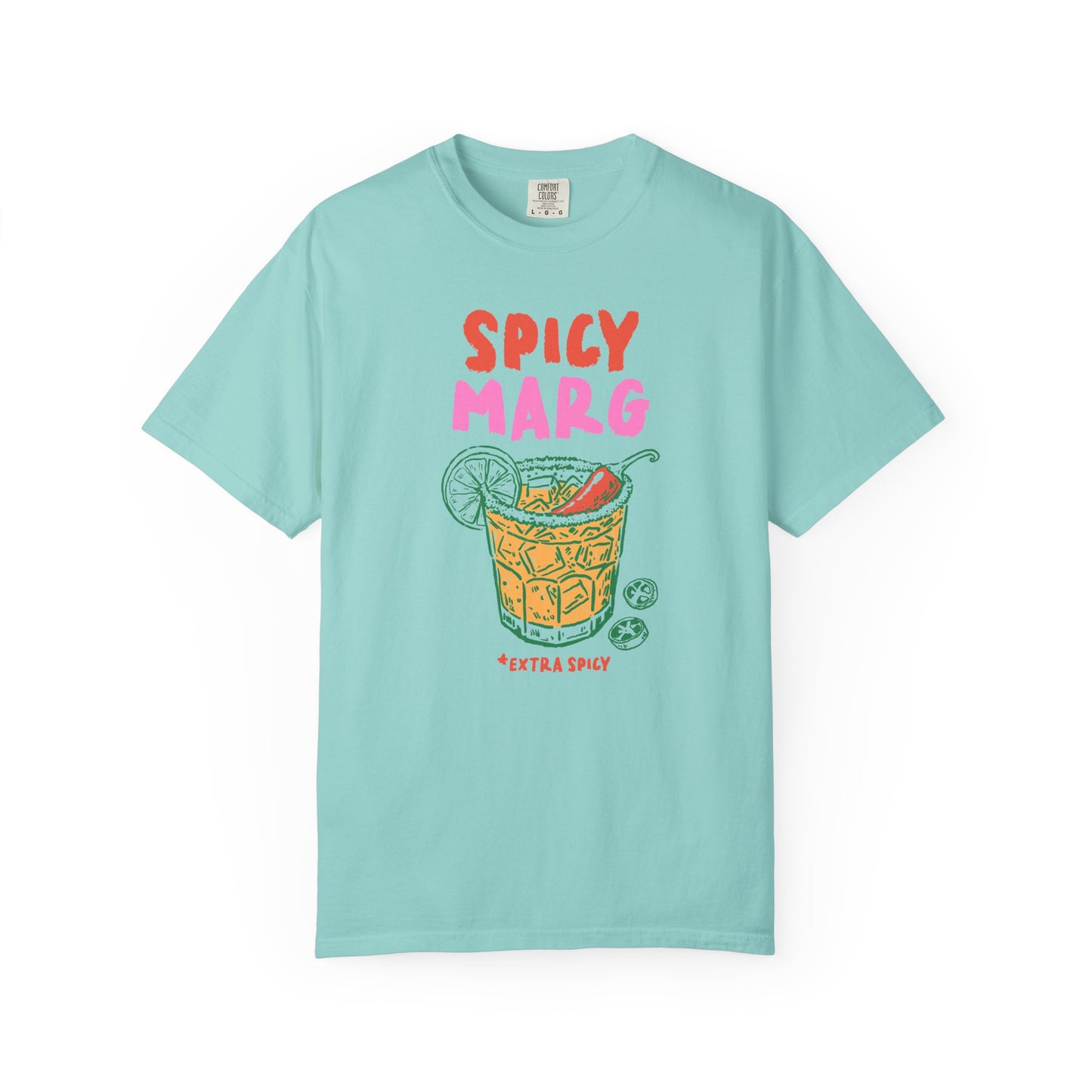 Spicy Marg Unisex T-Shirt, Perfect for Summer Parties, Tequila Lovers, Gift for Friends, Casual Wear, Fun Beach Outfit
