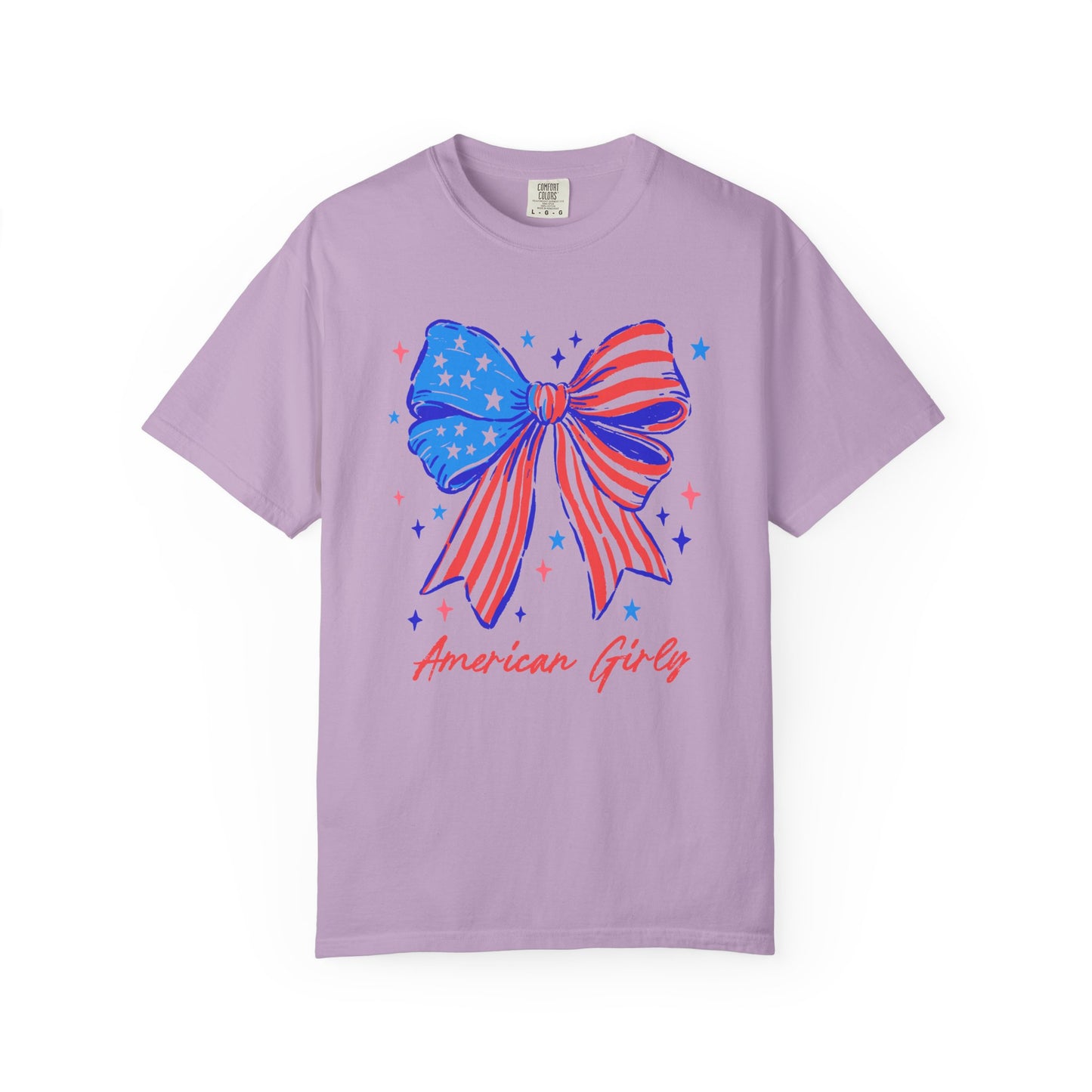 American Girl Inspired Unisex T-Shirt, Patriotic Apparel, 4th of July Party Wear, Summer Independence Day Tee, Gift for Her