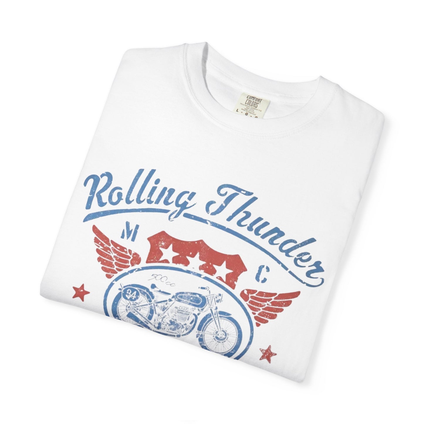 Vintage Motorcycle T-Shirt, Unisex Fashion Tee, Casual Wear, Gift for Biker Lovers, Summer Style, Easygoing Vibe