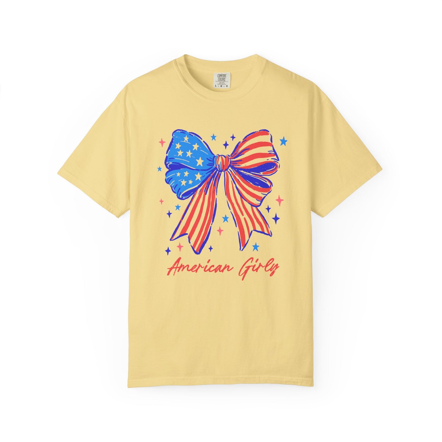 American Girl Inspired Unisex T-Shirt, Patriotic Apparel, 4th of July Party Wear, Summer Independence Day Tee, Gift for Her