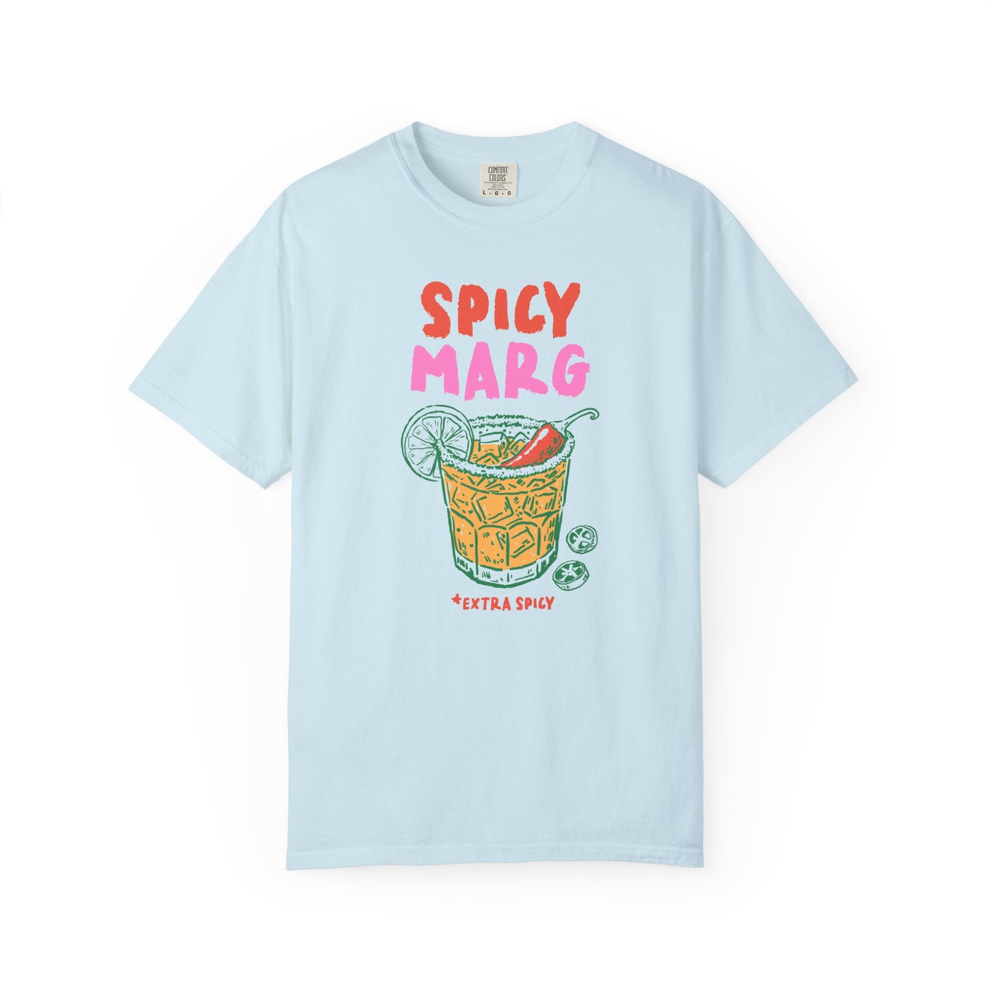 Spicy Marg Unisex T-Shirt, Perfect for Summer Parties, Tequila Lovers, Gift for Friends, Casual Wear, Fun Beach Outfit
