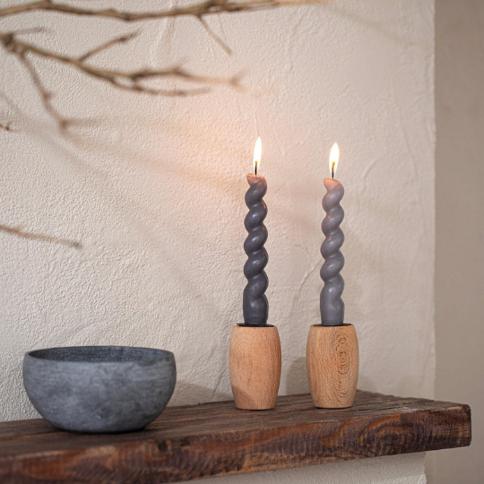 Candle and Candlestick Set