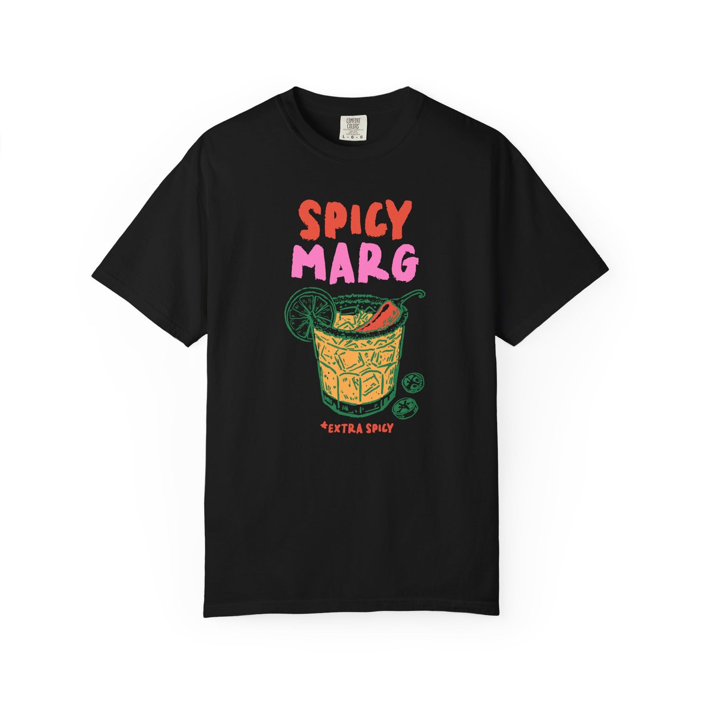 Spicy Marg Unisex T-Shirt, Perfect for Summer Parties, Tequila Lovers, Gift for Friends, Casual Wear, Fun Beach Outfit