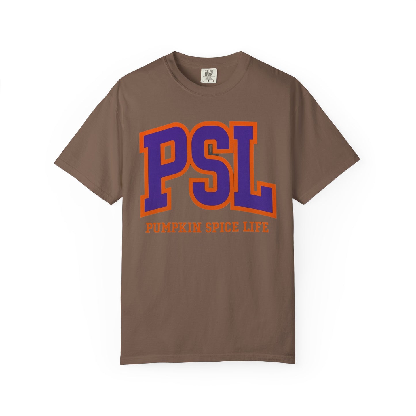 PSL Comfort Colors® T-Shirt – Pumpkin Spice Life Fall Graphic Tee