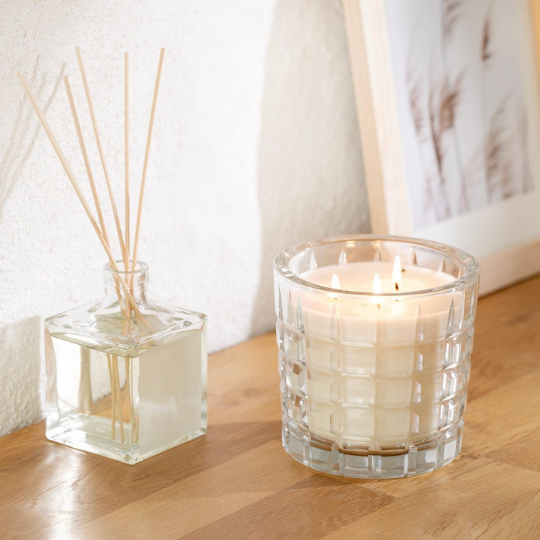 Cut Glass Scented Candle
