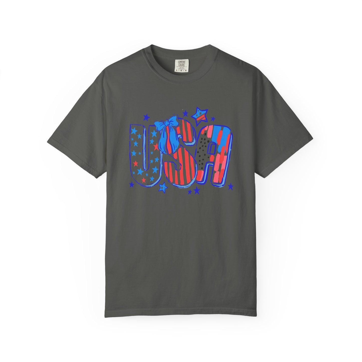 Patriotic USA T-Shirt for Celebrations, Unisex Casual Wear, 4th of July, Barbecues, Festivals, Gifts
