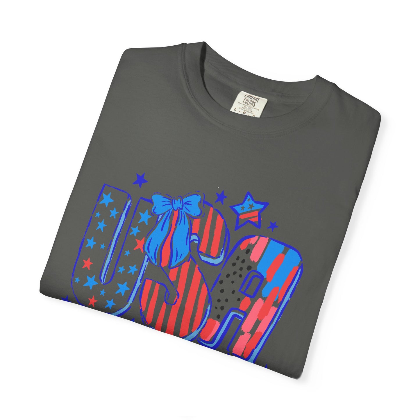 Patriotic USA T-Shirt for Celebrations, Unisex Casual Wear, 4th of July, Barbecues, Festivals, Gifts