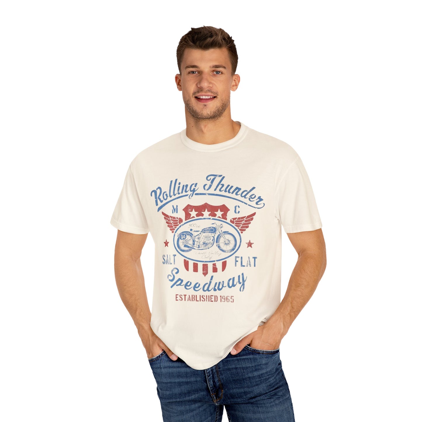 Vintage Motorcycle T-Shirt, Unisex Fashion Tee, Casual Wear, Gift for Biker Lovers, Summer Style, Easygoing Vibe