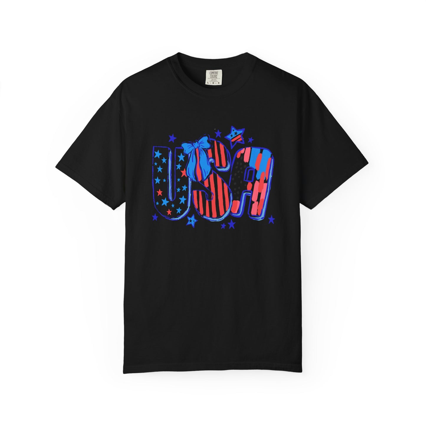 Patriotic USA T-Shirt for Celebrations, Unisex Casual Wear, 4th of July, Barbecues, Festivals, Gifts