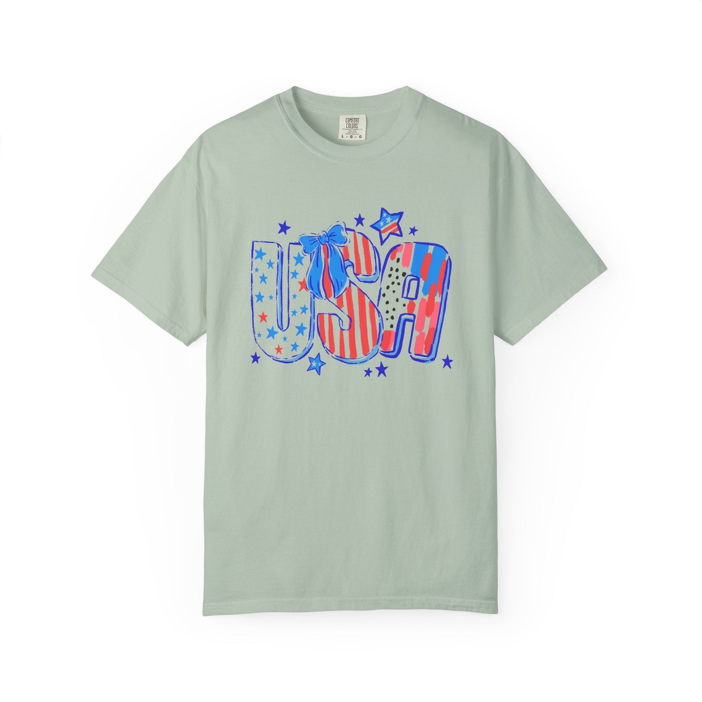 Patriotic USA T-Shirt for Celebrations, Unisex Casual Wear, 4th of July, Barbecues, Festivals, Gifts