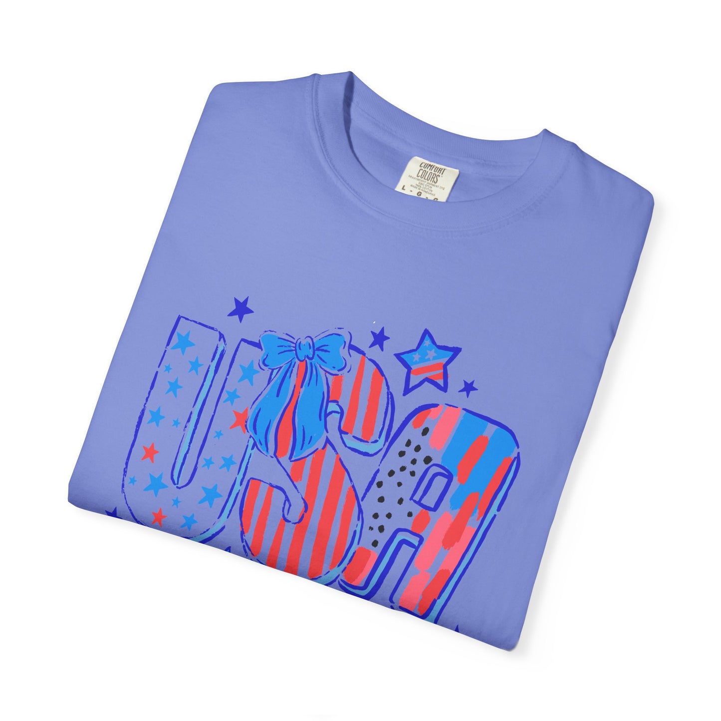 Patriotic USA T-Shirt for Celebrations, Unisex Casual Wear, 4th of July, Barbecues, Festivals, Gifts