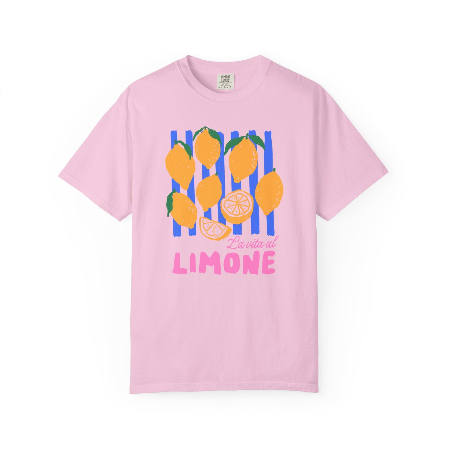 Citrus Vibes Tee - Unisex Garment-Dyed T-shirt, Lemon Graphic Tee, Summer Wardrobe Essential, Gift for Citrus Lovers, Fun and Fresh Outfit