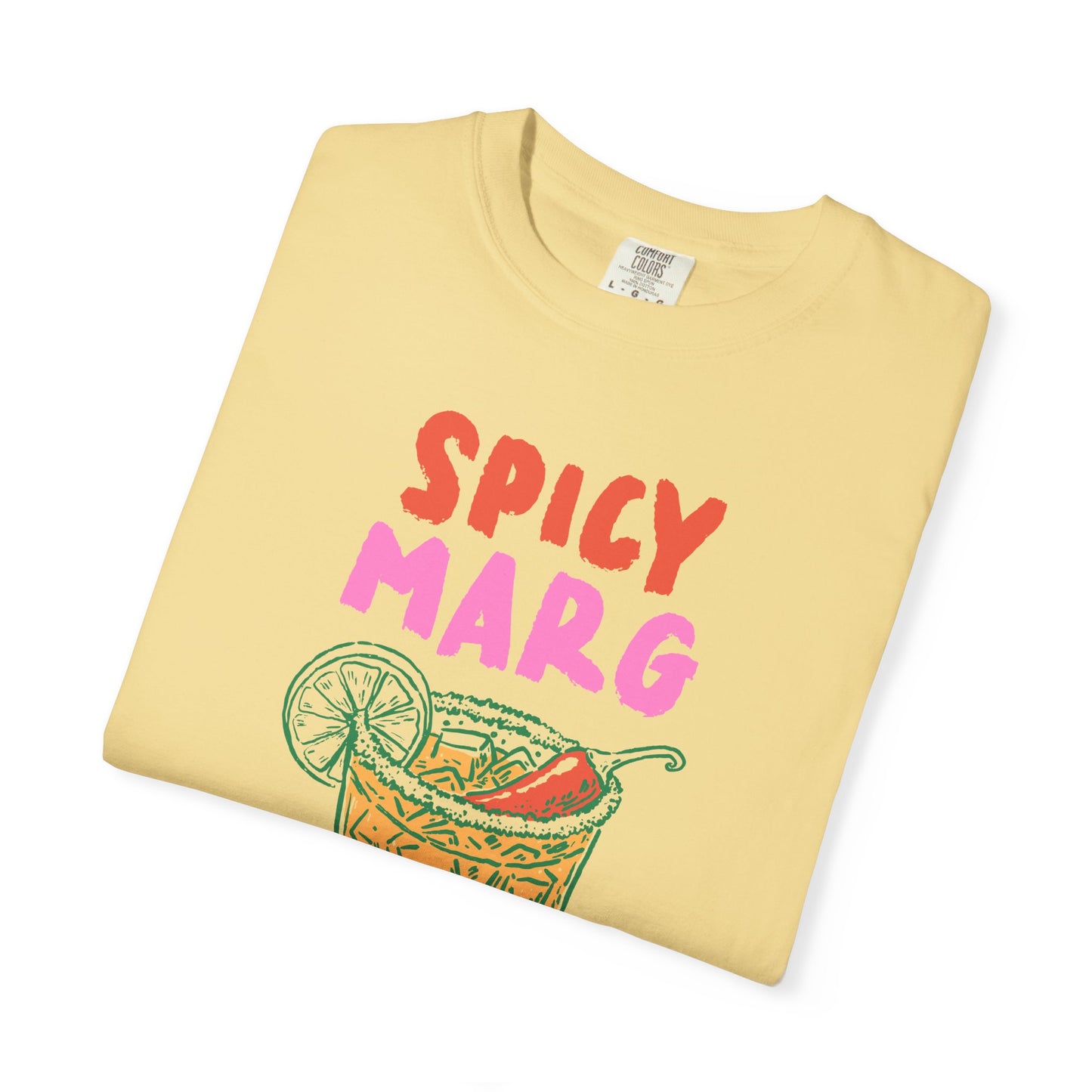 Spicy Marg Unisex T-Shirt, Perfect for Summer Parties, Tequila Lovers, Gift for Friends, Casual Wear, Fun Beach Outfit