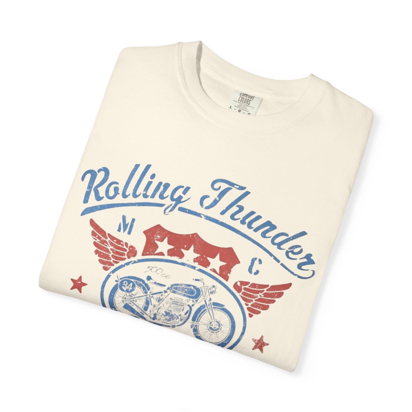Vintage Motorcycle T-Shirt, Unisex Fashion Tee, Casual Wear, Gift for Biker Lovers, Summer Style, Easygoing Vibe