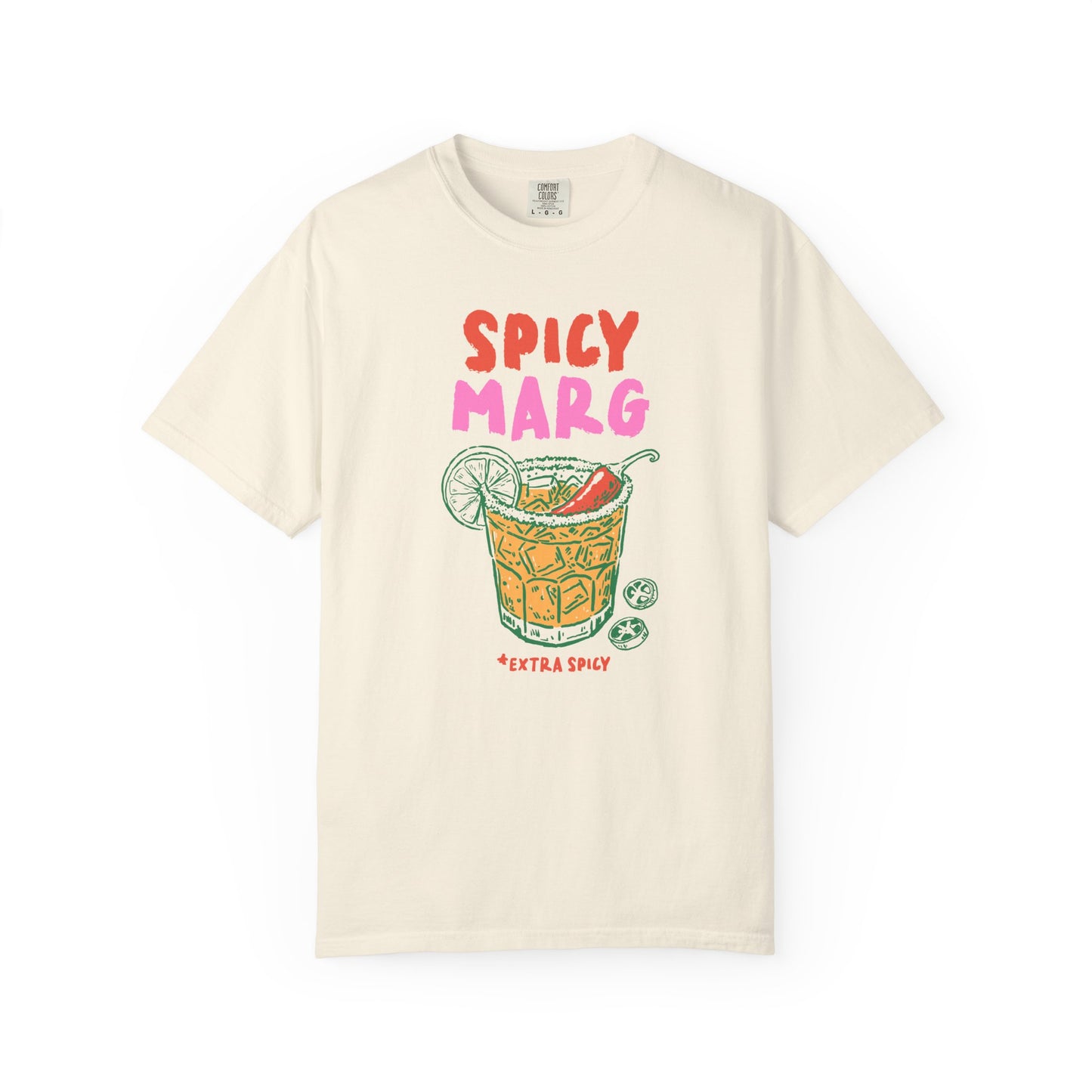 Spicy Marg Unisex T-Shirt, Perfect for Summer Parties, Tequila Lovers, Gift for Friends, Casual Wear, Fun Beach Outfit