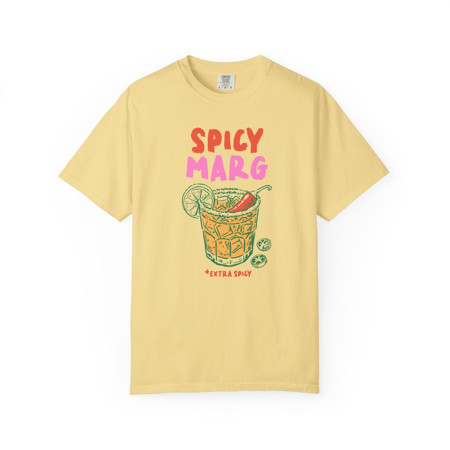 Spicy Marg Unisex T-Shirt, Perfect for Summer Parties, Tequila Lovers, Gift for Friends, Casual Wear, Fun Beach Outfit