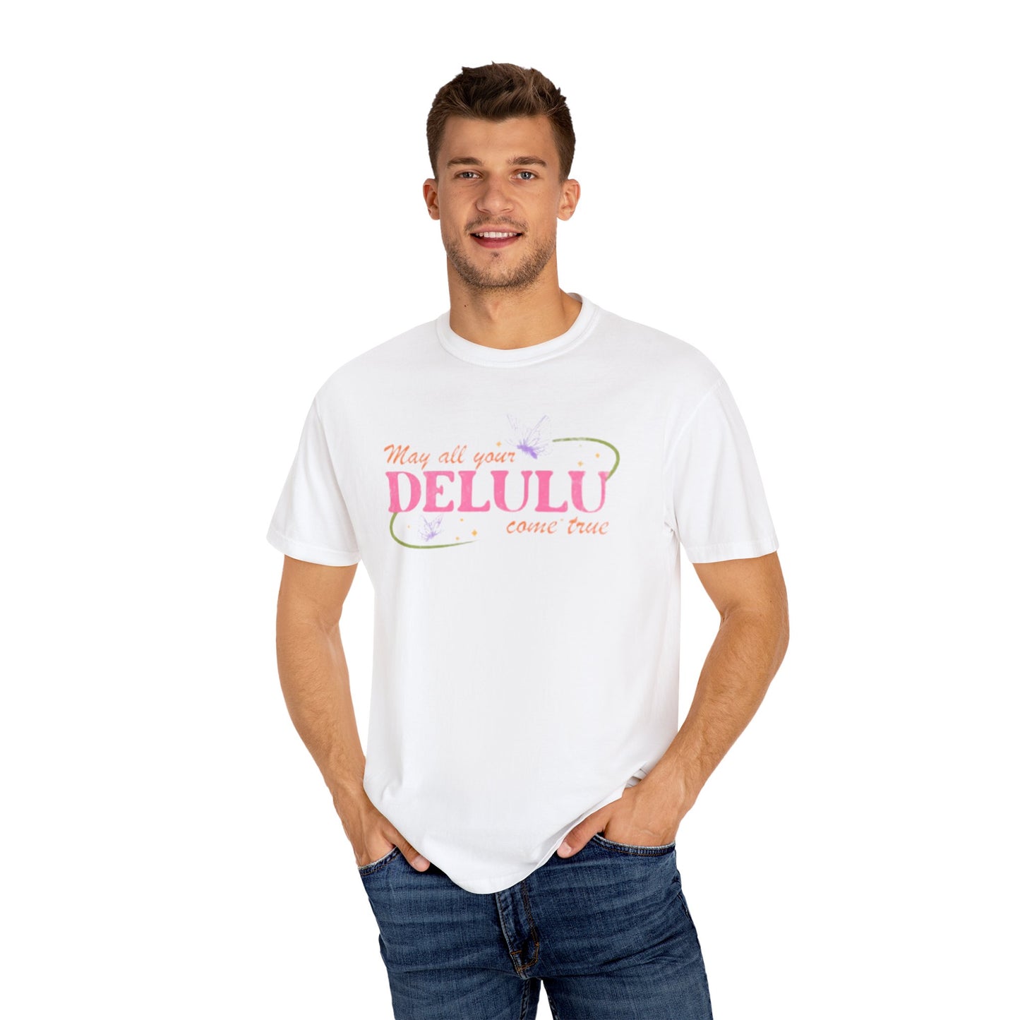 Whimsical Unisex T-shirt for Dreamers | 'May all your DELULU come true' | Perfect Gift for Birthdays, Dreamers, or Just Because | [...]