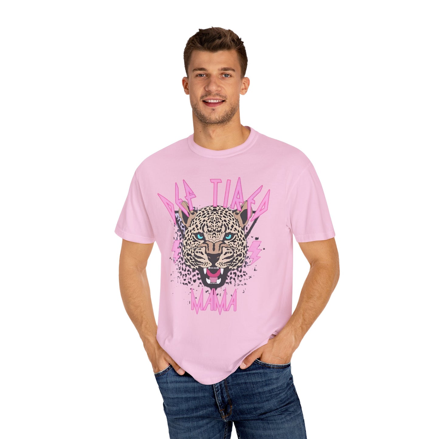 Fierce Leopard Graphic Tee | Unisex Garment-Dyed T-shirt for Animal Lovers, Trendy Streetwear, Gift for Birthdays, Fashion Statement, [...]
