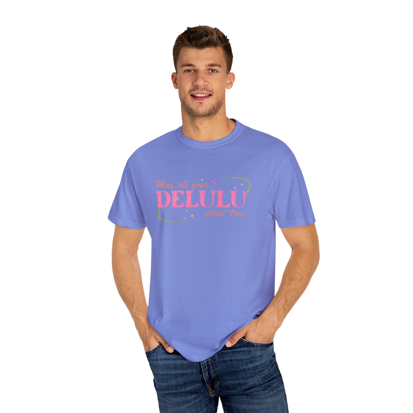 Whimsical Unisex T-shirt for Dreamers | 'May all your DELULU come true' | Perfect Gift for Birthdays, Dreamers, or Just Because | [...]