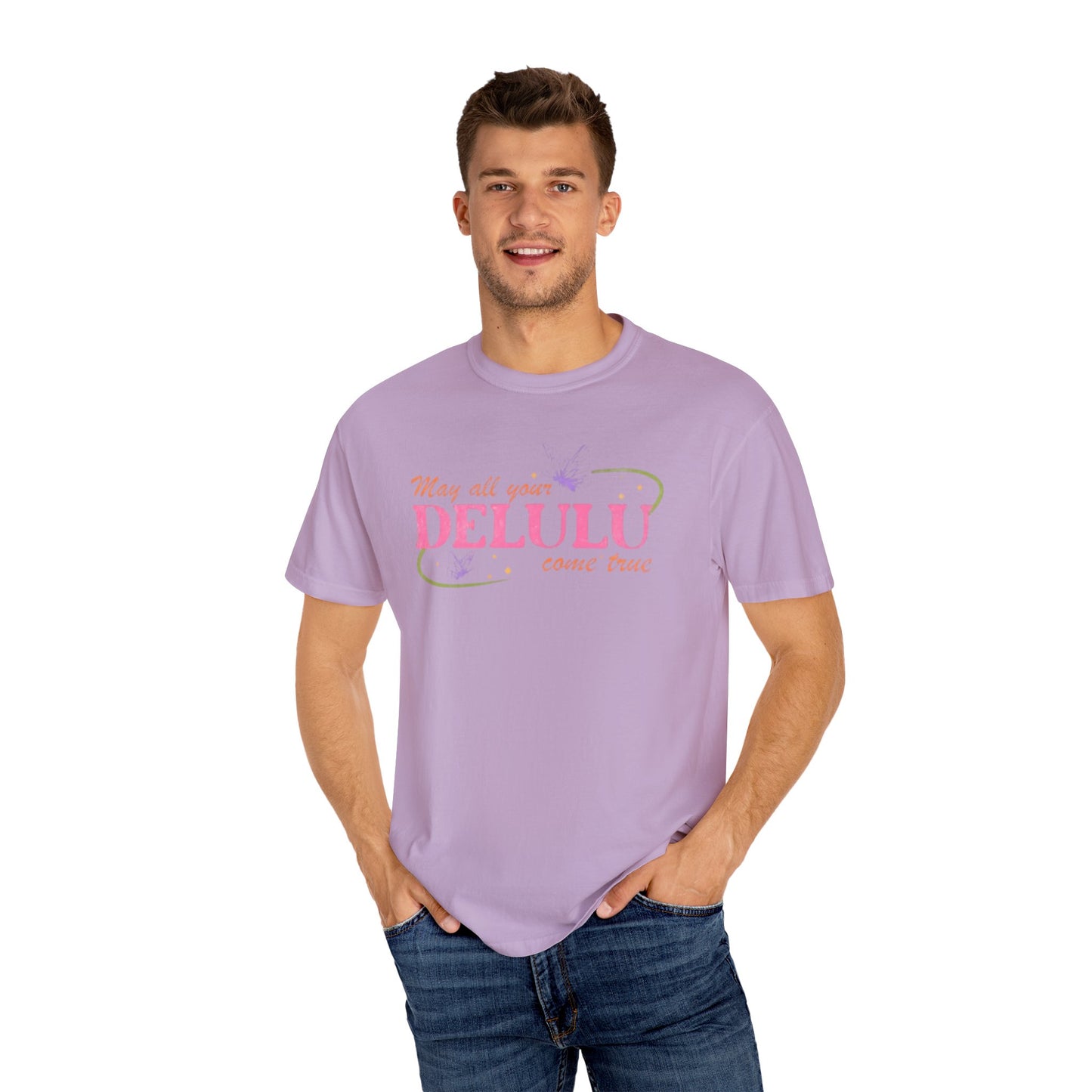 Whimsical Unisex T-shirt for Dreamers | 'May all your DELULU come true' | Perfect Gift for Birthdays, Dreamers, or Just Because | [...]