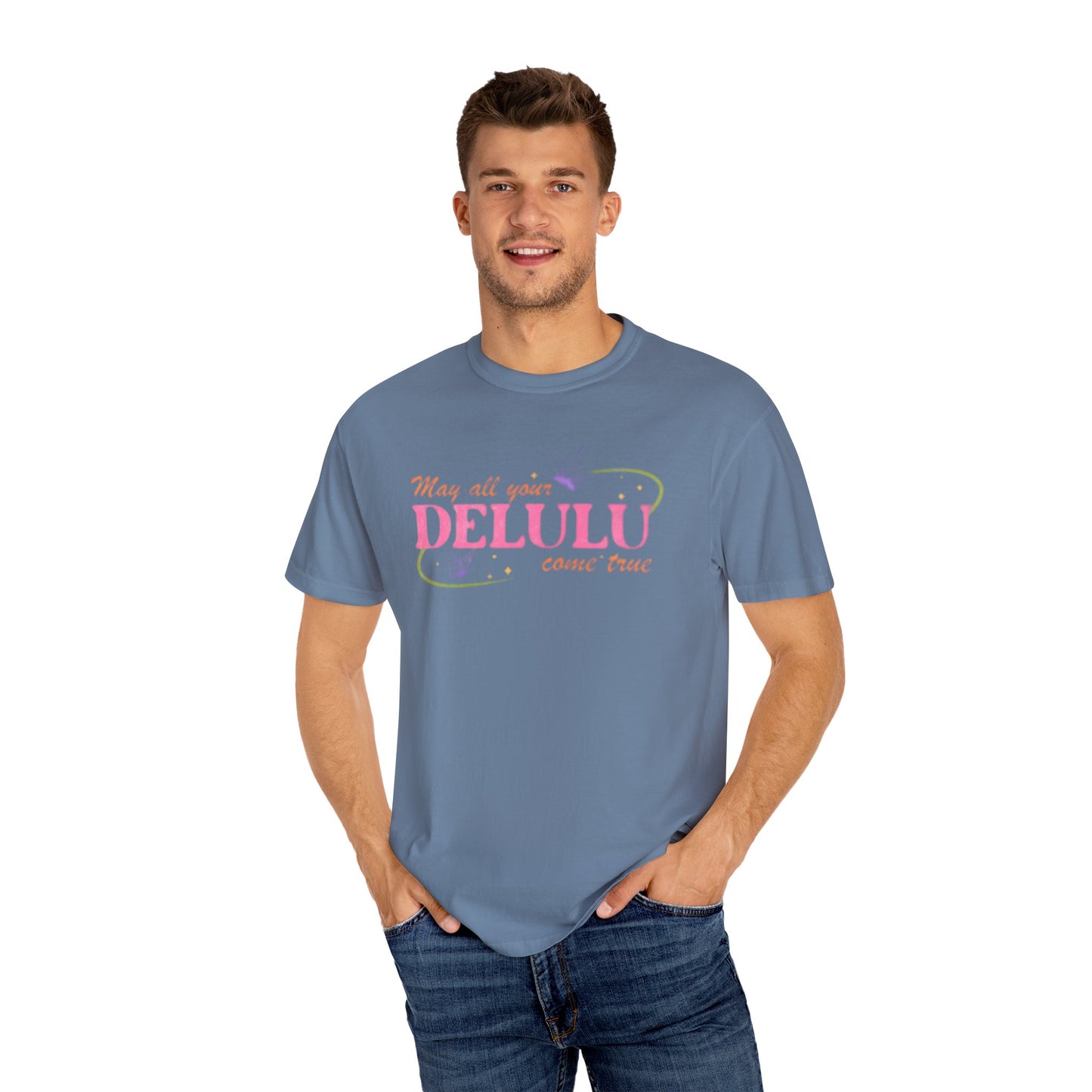 Whimsical Unisex T-shirt for Dreamers | 'May all your DELULU come true' | Perfect Gift for Birthdays, Dreamers, or Just Because | [...]