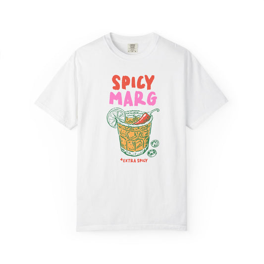 Spicy Marg Unisex T-Shirt, Perfect for Summer Parties, Tequila Lovers, Gift for Friends, Casual Wear, Fun Beach Outfit