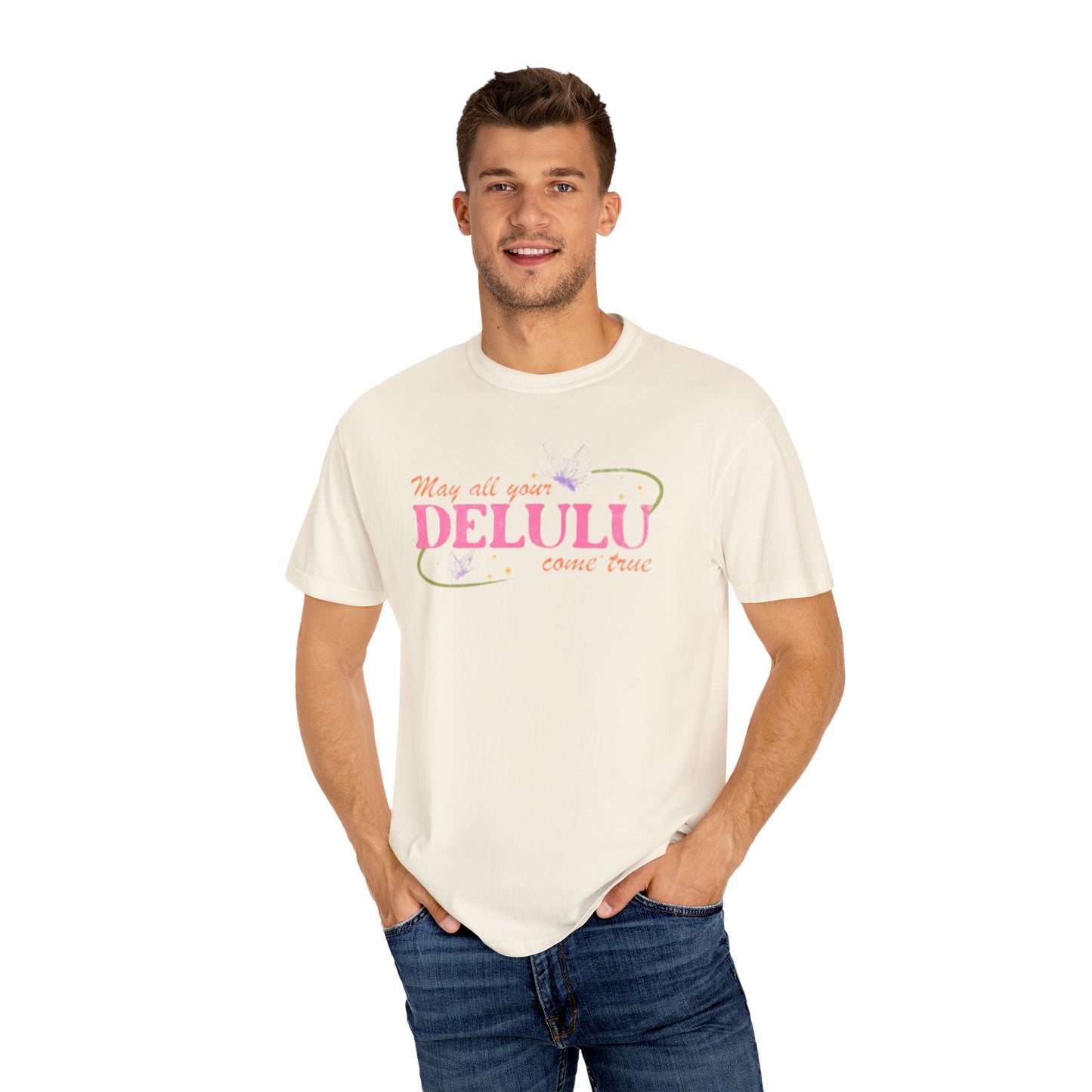 Whimsical Unisex T-shirt for Dreamers | 'May all your DELULU come true' | Perfect Gift for Birthdays, Dreamers, or Just Because | [...]