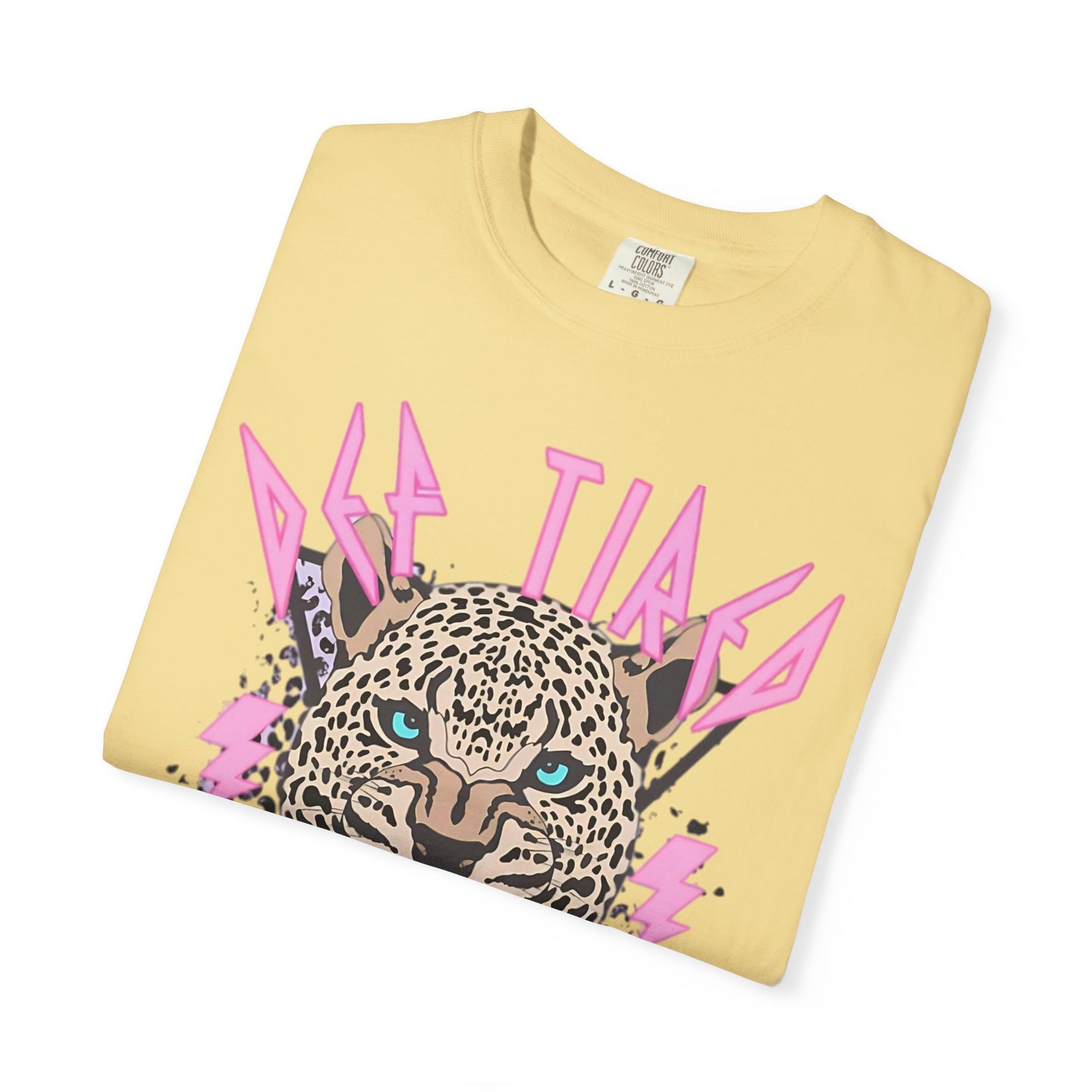 Fierce Leopard Graphic Tee | Unisex Garment-Dyed T-shirt for Animal Lovers, Trendy Streetwear, Gift for Birthdays, Fashion Statement, [...]