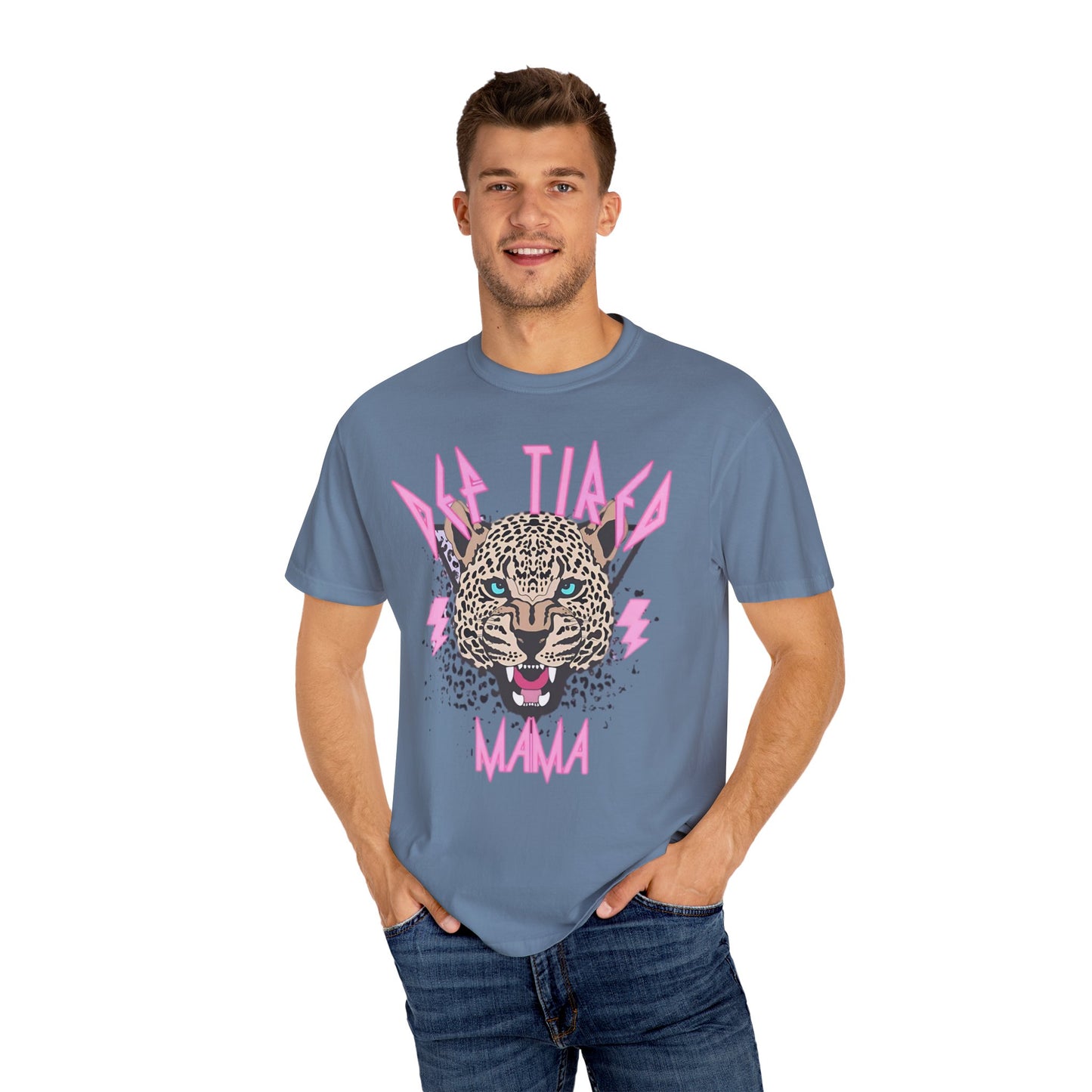 Fierce Leopard Graphic Tee | Unisex Garment-Dyed T-shirt for Animal Lovers, Trendy Streetwear, Gift for Birthdays, Fashion Statement, [...]