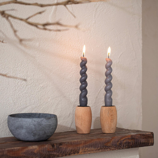 Candle and Candlestick Set