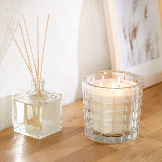 Cut Glass Scented Candle