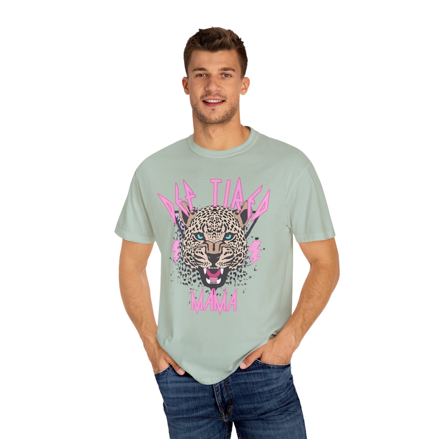 Fierce Leopard Graphic Tee | Unisex Garment-Dyed T-shirt for Animal Lovers, Trendy Streetwear, Gift for Birthdays, Fashion Statement, [...]