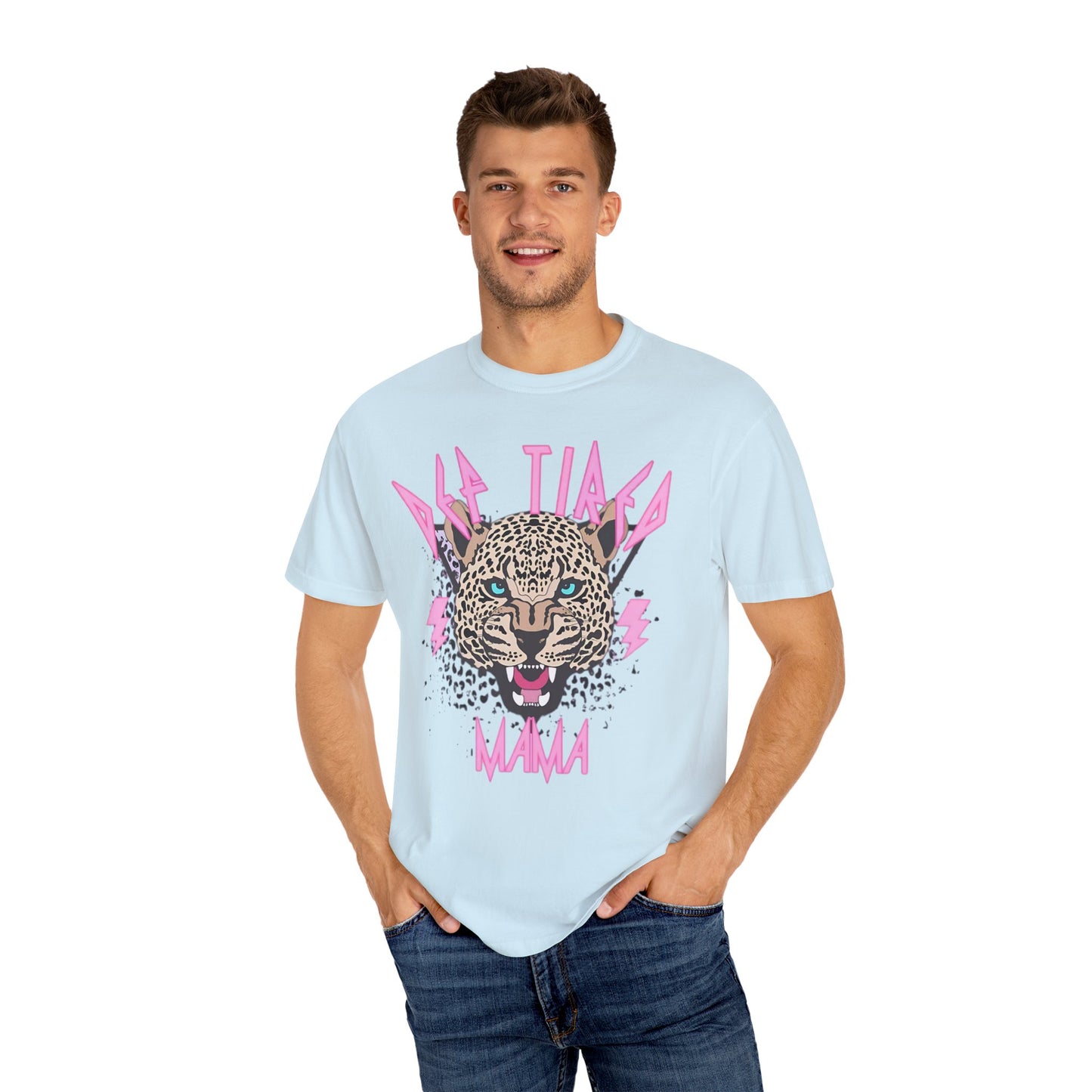 Fierce Leopard Graphic Tee | Unisex Garment-Dyed T-shirt for Animal Lovers, Trendy Streetwear, Gift for Birthdays, Fashion Statement, [...]
