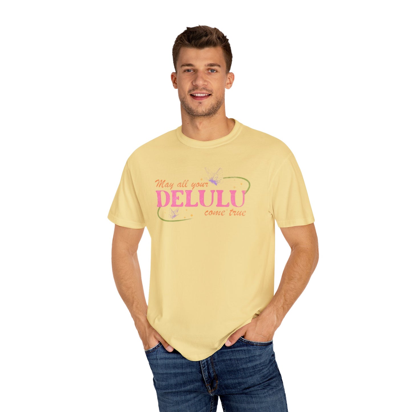 Whimsical Unisex T-shirt for Dreamers | 'May all your DELULU come true' | Perfect Gift for Birthdays, Dreamers, or Just Because | [...]