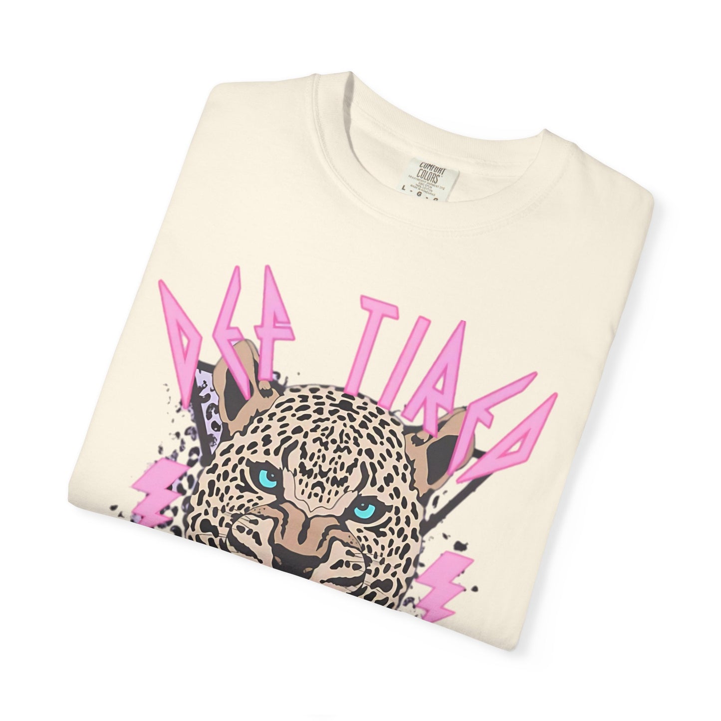 Fierce Leopard Graphic Tee | Unisex Garment-Dyed T-shirt for Animal Lovers, Trendy Streetwear, Gift for Birthdays, Fashion Statement, [...]