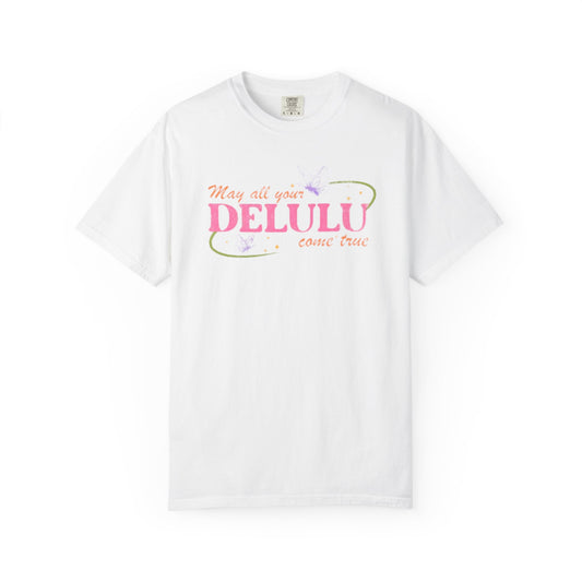 Whimsical Unisex T-shirt for Dreamers | 'May all your DELULU come true' | Perfect Gift for Birthdays, Dreamers, or Just Because | [...]