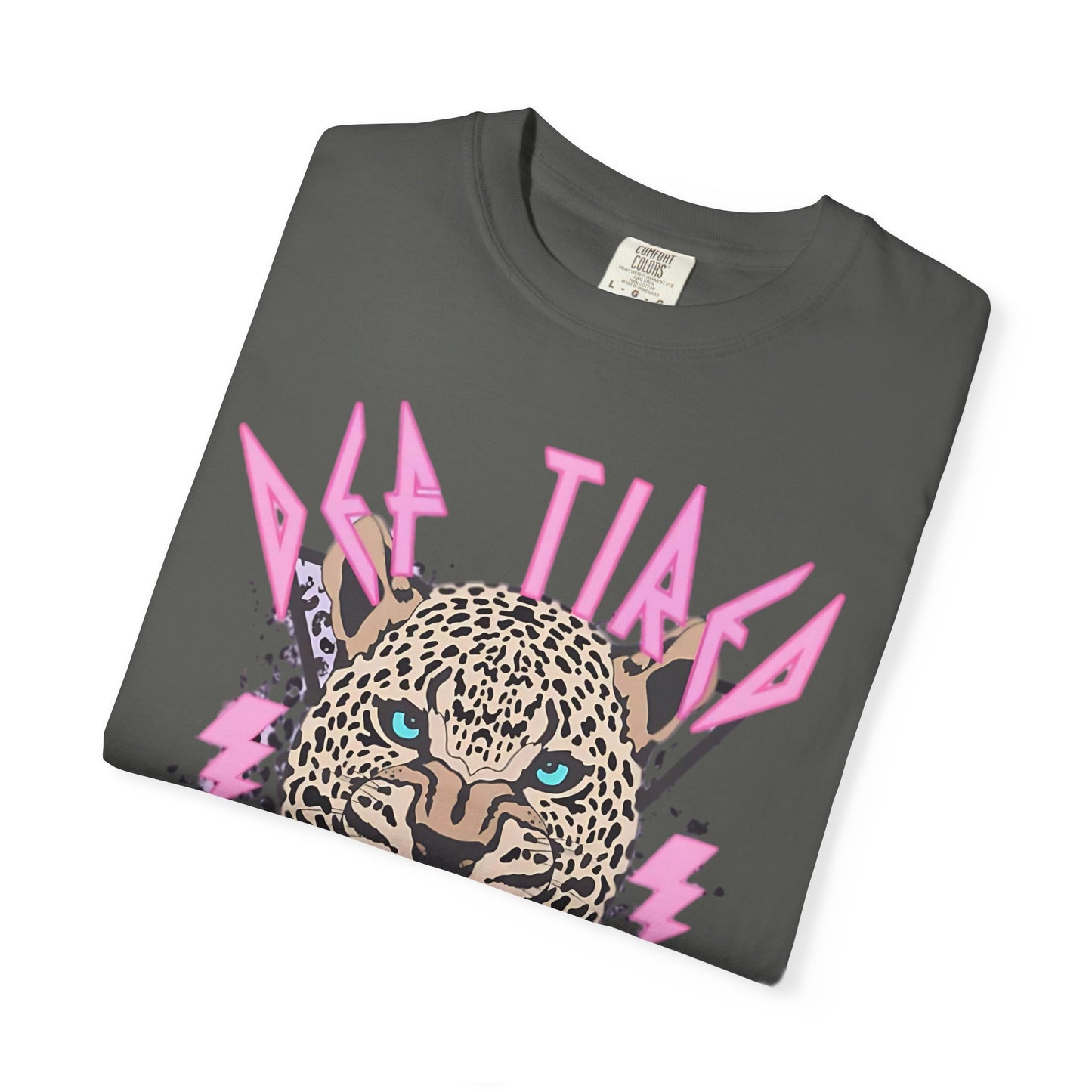 Fierce Leopard Graphic Tee | Unisex Garment-Dyed T-shirt for Animal Lovers, Trendy Streetwear, Gift for Birthdays, Fashion Statement, [...]