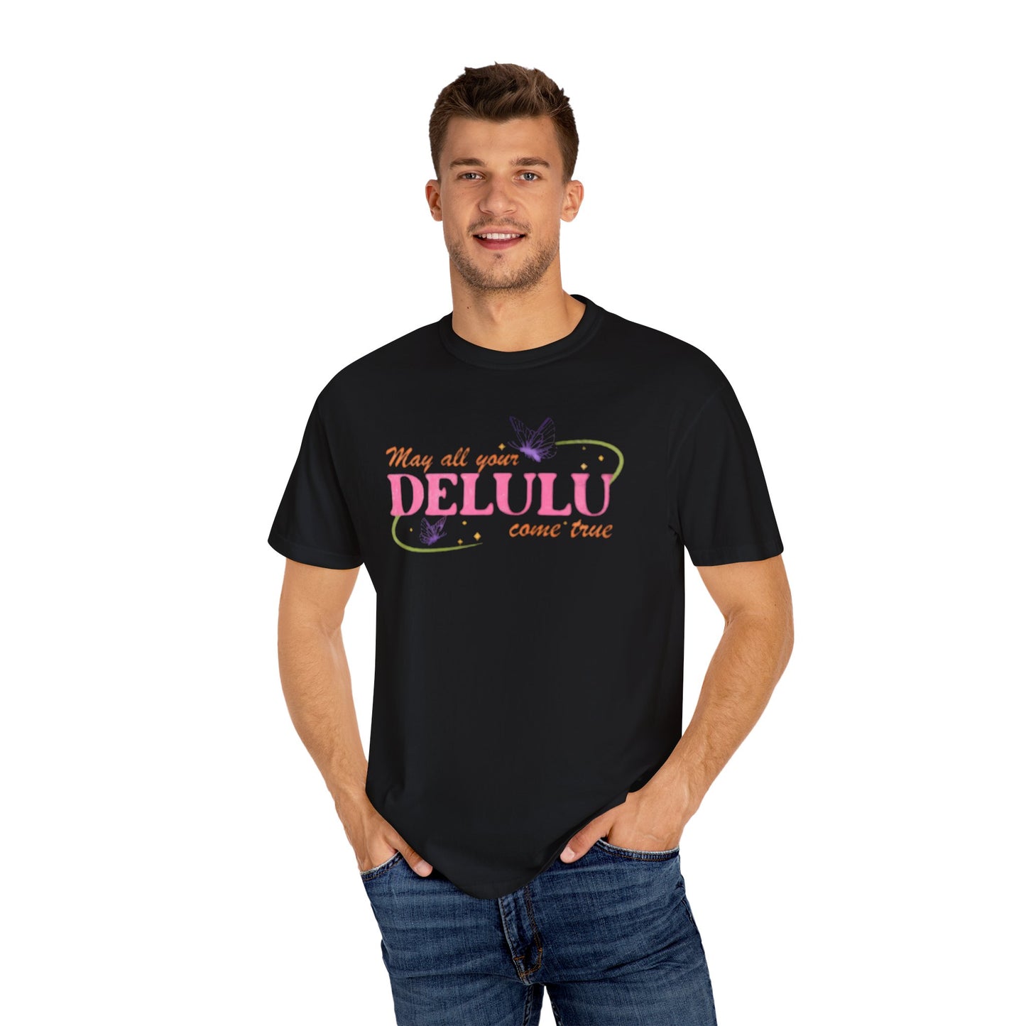 Whimsical Unisex T-shirt for Dreamers | 'May all your DELULU come true' | Perfect Gift for Birthdays, Dreamers, or Just Because | [...]