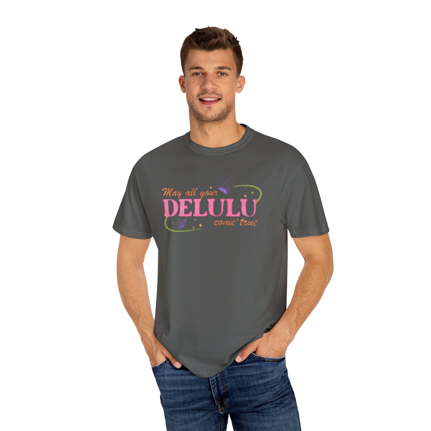 Whimsical Unisex T-shirt for Dreamers | 'May all your DELULU come true' | Perfect Gift for Birthdays, Dreamers, or Just Because | [...]